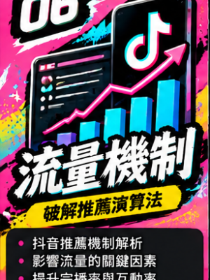 douyin_course_06 第 06 堂|流量機制:看懂抖音推薦邏輯