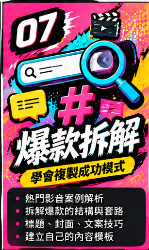 douyin_course_07 第 07 堂|爆款拆解:學會複製成功的內容結構