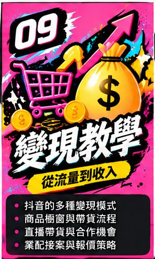 douyin_course_09 第 09 堂|流量變現:建立自己的商業模式