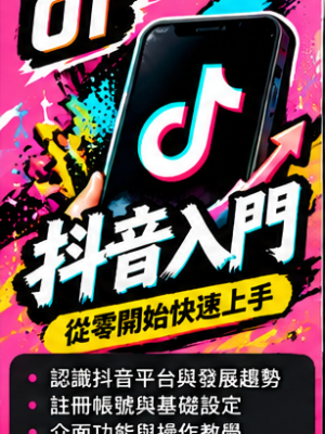 第 01 堂｜抖音入門：從零開始快速上手