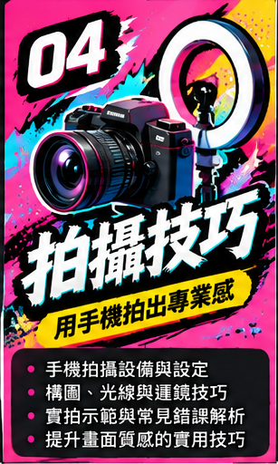 douyin_course_04 第 04 堂|手機拍攝:不用專業器材也能拍出質感